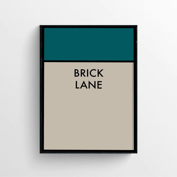 Monopoly Brick Lane poster