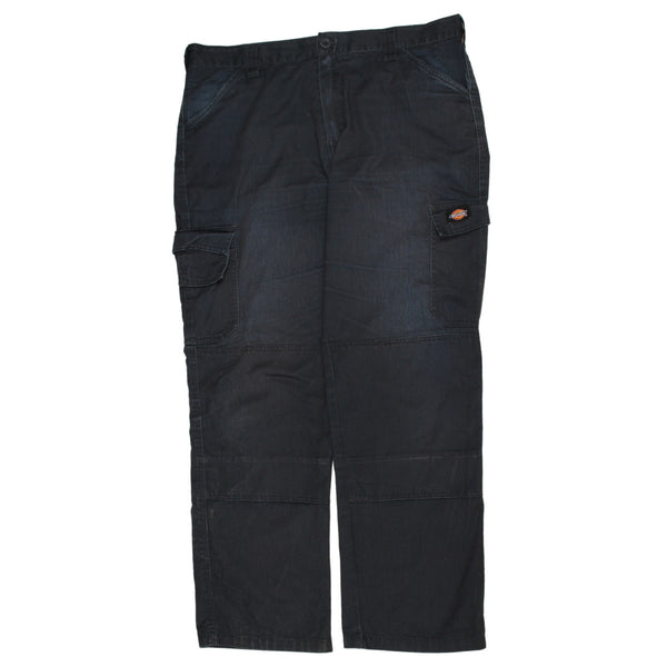 Dickies 90's Carpenter Workwear Cargo Baggy Straight Leg Baggy Trousers / Pants 38 Navy Blue