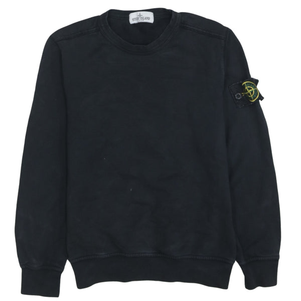 Stone Island 90's Lightweight Crew Neck Sweatshirt XSmall  Black