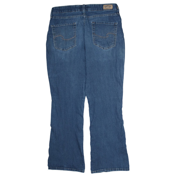 Signature 90's Lightwash Straight Leg Baggy Jeans / Pants 32 Blue