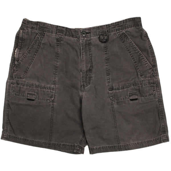 Active 90's Cargo Pockets Shorts 36 Grey