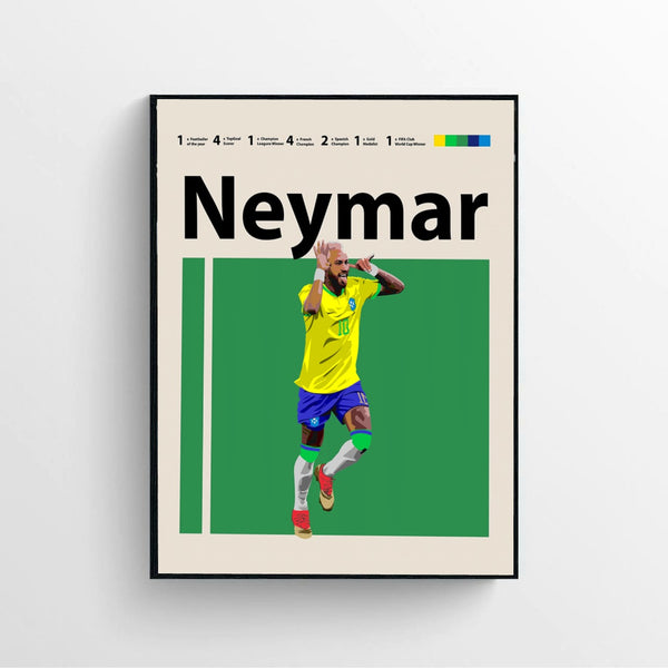 QEWRT Neymar Poster