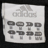 Adidas 90's Retro Full Zip Up Sweatshirt Medium Black