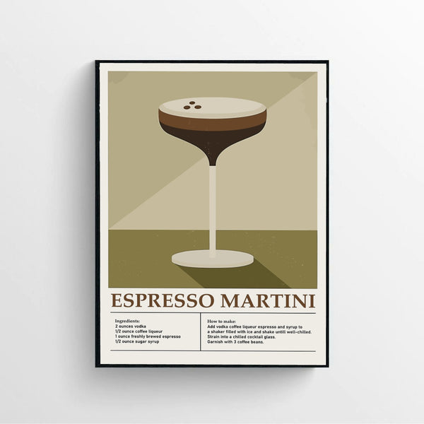 Espresso Martini Poster