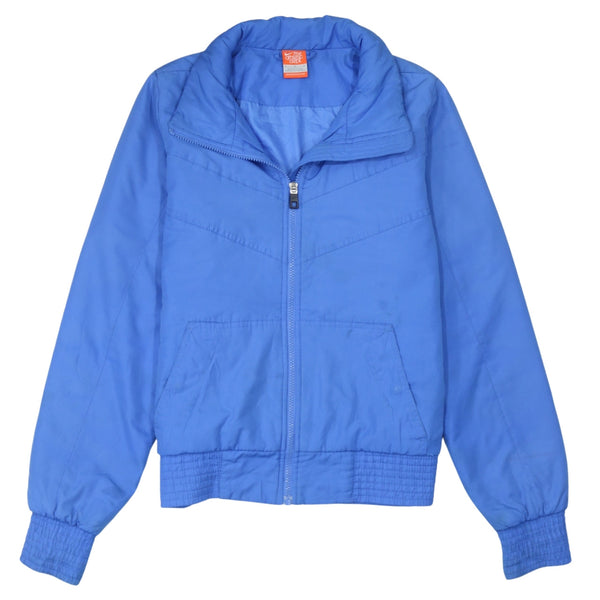 Nike 90's Lightweight Full Zip Up Windbreaker Medium Blue