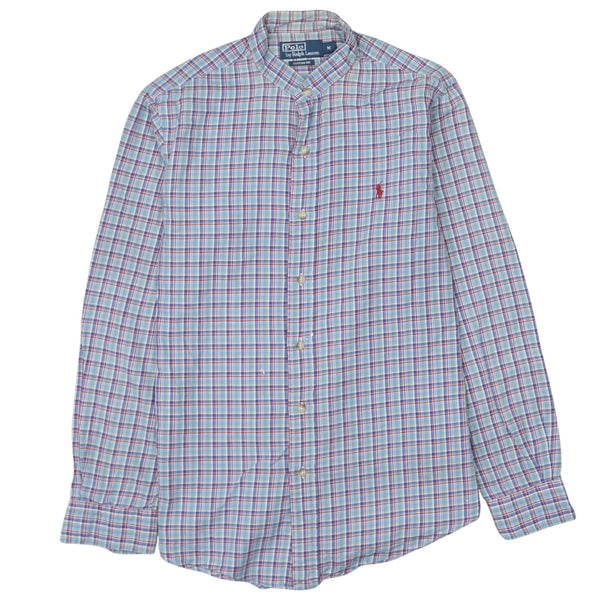 Polo Ralph Lauren 90's Long Sleeve Button Up Shirt Medium Blue