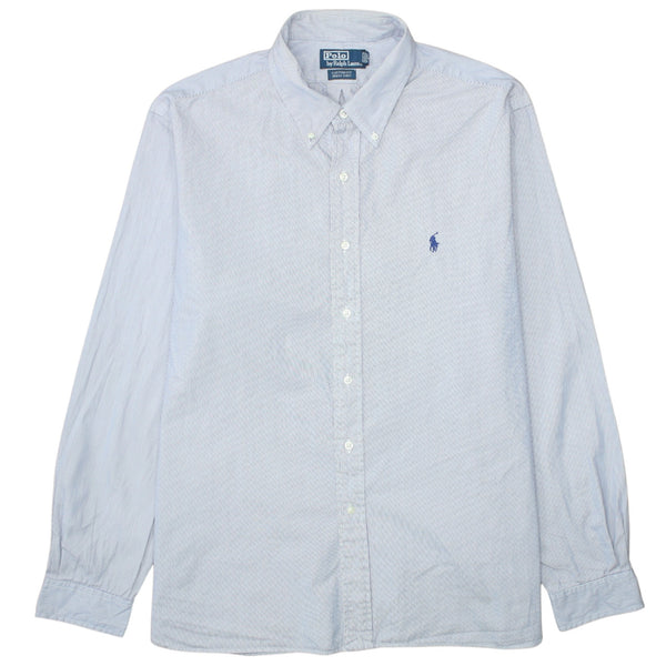 Polo Ralph Lauren 90's Long Sleeve Button Up Shirt XXLarge  Blue