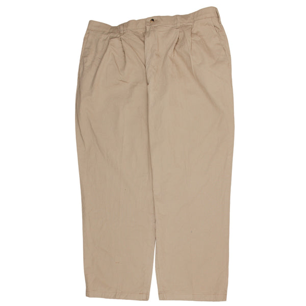 Wrangler 90's Straight Leg Baggy Trousers / Pants 42 Tan Brown