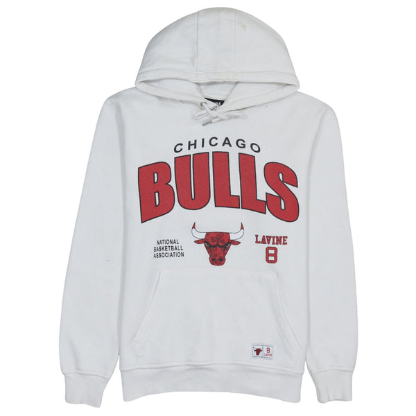 Chicago Bulls Hoodie Zach LaVine 8 White - Size M