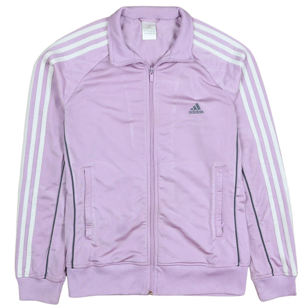 Adidas 90's Retro Track Jacket Full Zip Up Sweatshirt XLarge (missing sizing label) Purple