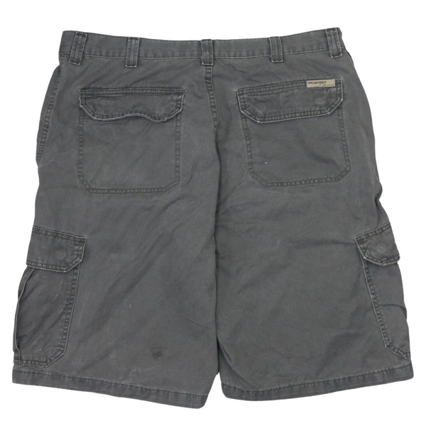 Vintage Wrangler Men's 90's Baggy Black Chino Shorts Size 38