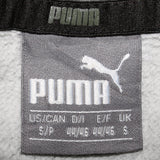 Puma 90's Spellout Pullover Hoodie Small Grey
