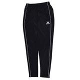 Adidas 90's Elasticated Waistband Drawstring Sportswear Trousers / Pants 28 Black