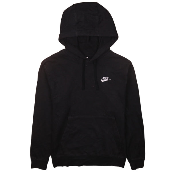 Nike 90's Swoosh Pullover Hoodie Small Black