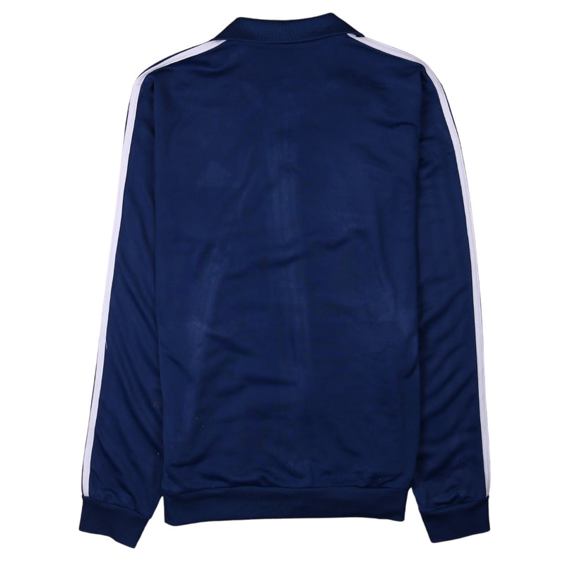 Adidas 90's Sportswear Full Zip Up Sweatshirt Small Navy Blue