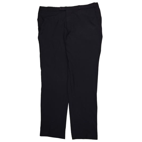 Active 90's Straight Leg Baggy Trousers / Pants 40 Black