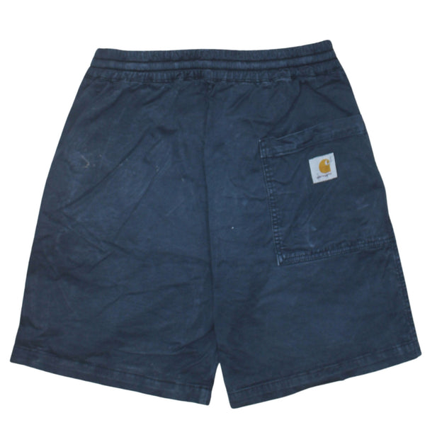Carhartt 90's Lightweight Baggy Chino Shorts 28 Navy Blue