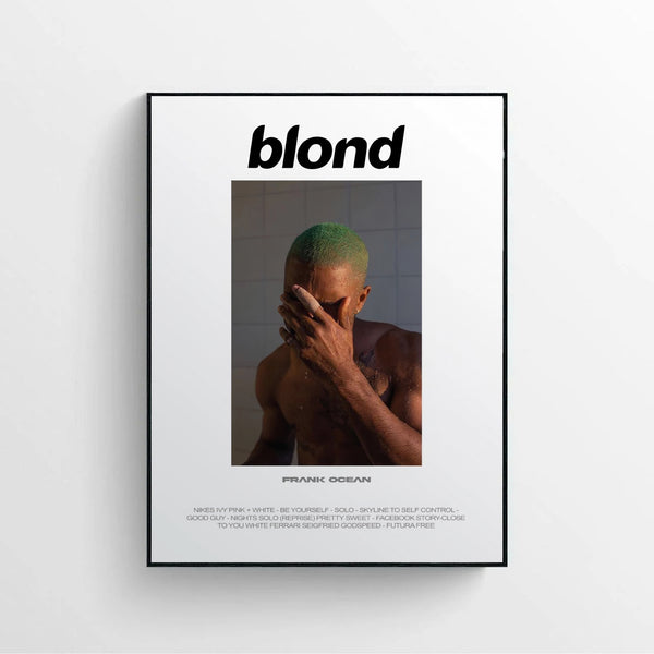 Frank Ocean Blonde Print Poster