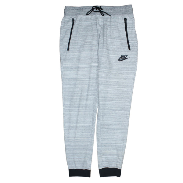 Nike 90's Swoosh Casual Joggers / Sweatpants Large Grey