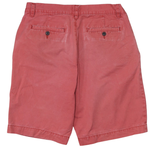 Gap 90's Drawstring Pockets Baggy Chino Shorts 33 Pink