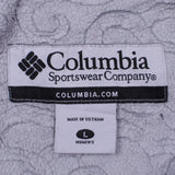 Columbia 90's Hooded Full Zip Up Windbreaker Large Blue