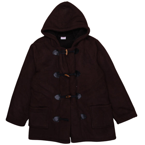 Deanes 90's Heavy Weight Wood Buttons Parka XLarge (missing sizing label) Brown