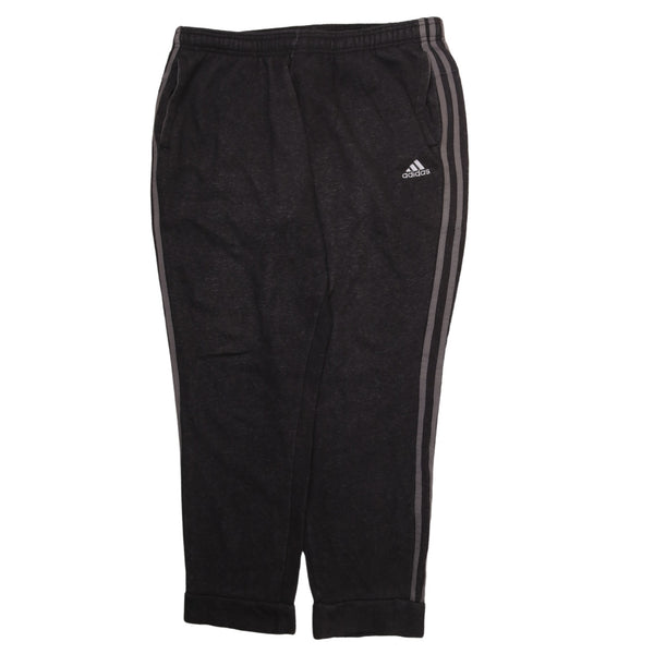 Adidas 90's Elasticated Waistband Drawstrings Joggers / Sweatpants XLarge Black