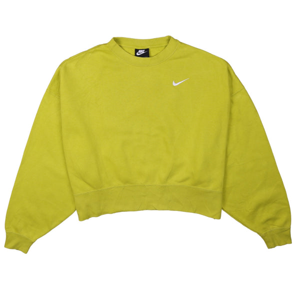 Nike 90's Swoosh Crop Sweatshirt XSmall Green