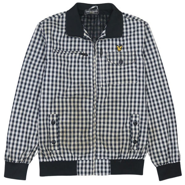 Lyle&Scott Vintage '90s Black Windbreaker Jacket Medium