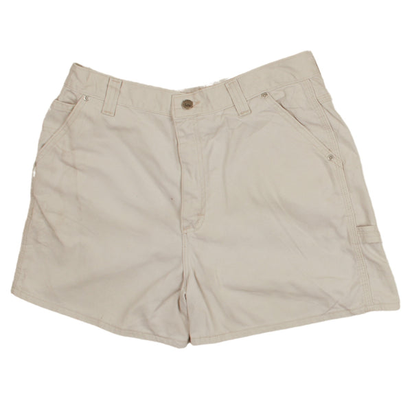 Lee 90's Baggy Chino Shorts 34 Beige Cream