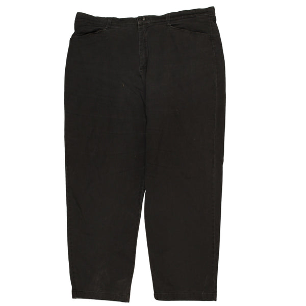 Lee 90's Straight Leg Baggy Trousers / Pants 36 Black