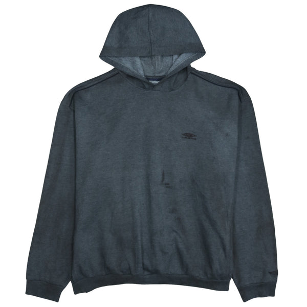 Umbro 90's Black Lightweight Pullover Hoodie XXLarge (2XL) Vintage Streetwear