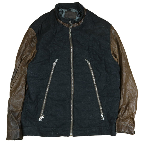 Vintage 90s Active Black Lightweight Windbreaker Jacket Men's Medium