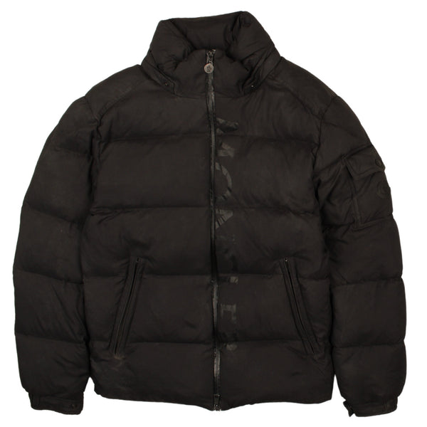 Moncler 90's Heavyweight Full Zip Up Puffer Jacket Medium (missing sizing label) Black