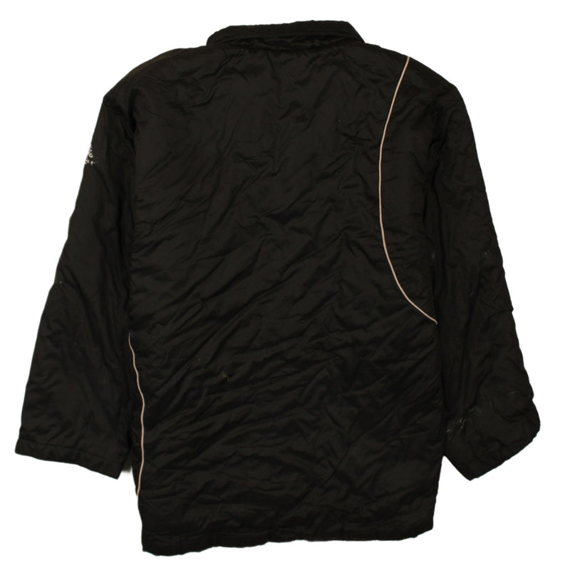 Adidas 90's Lightweight Full Zip Up Windbreaker Medium Black