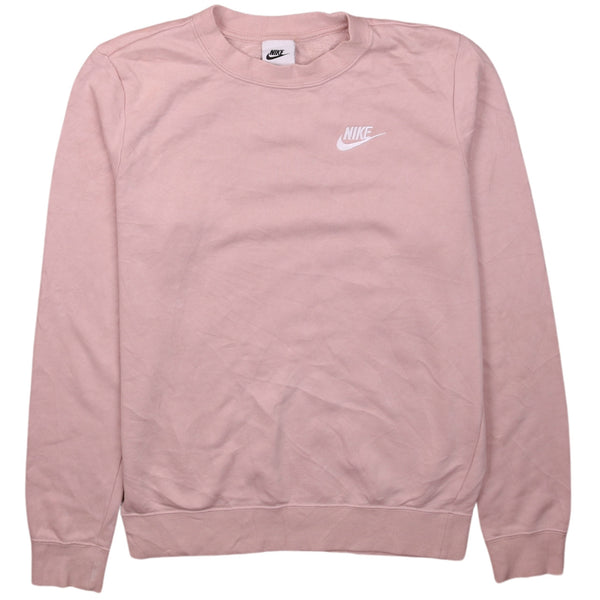 Nike 90's Swoosh Crew Neck Sweatshirt XSmall Pink