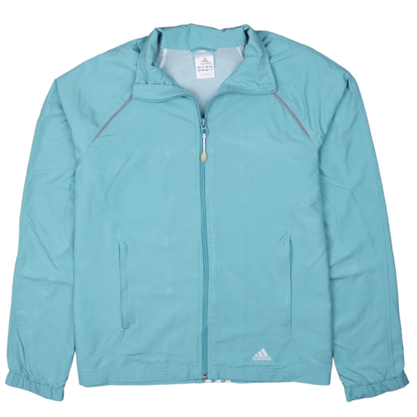 Adidas 90's Sportswear Full Zip Up Windbreaker Small Blue