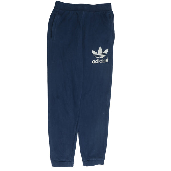 Adidas 90's Casual Joggers / Sweatpants Large Blue