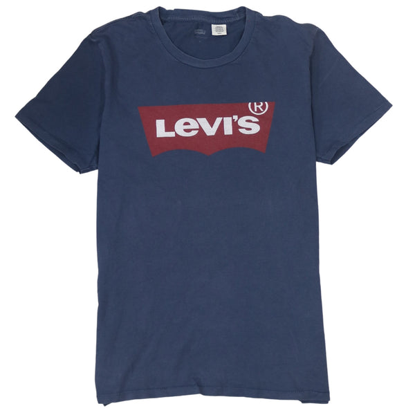 Levi's   T Shirt Small Navy Blue