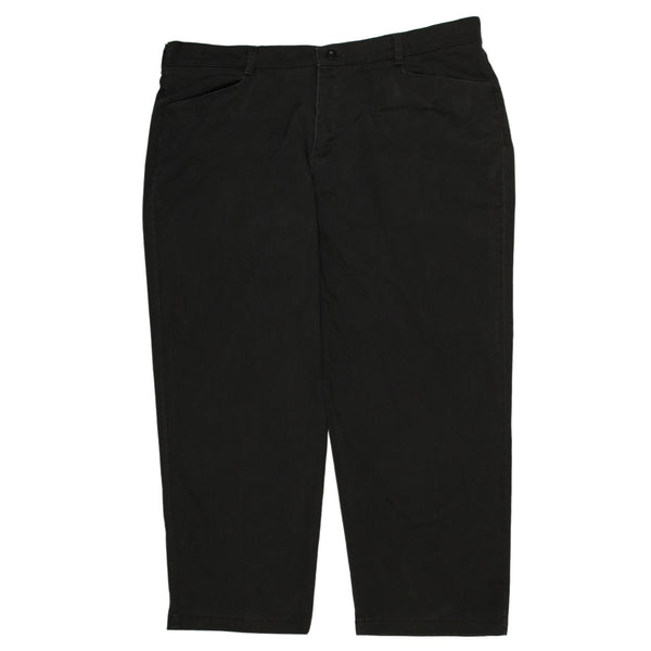 Lee 90's Straight Leg Baggy Trousers / Pants 44 Black