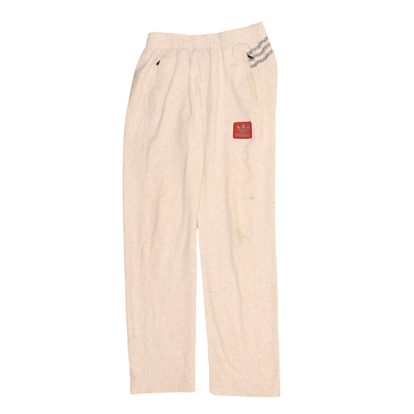 Adidas 90's Straight Leg Baggy Trousers / Pants XLarge White