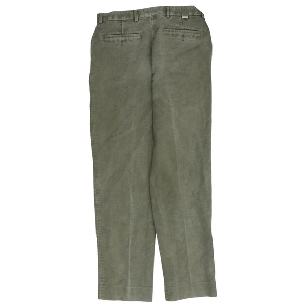 Barbour 90's Drawstring Pockets Casual Trousers / Pants 32 Green