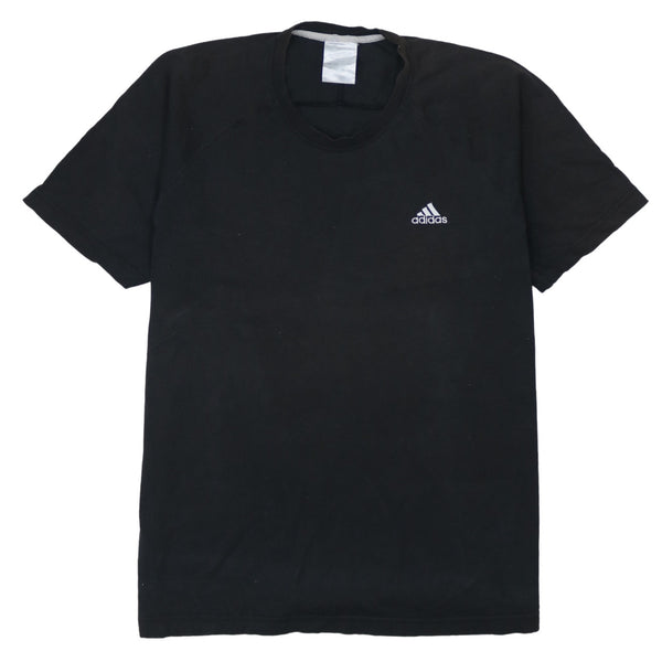 Adidas 90's Short Sleeves Crew Neck T Shirt Large  Black