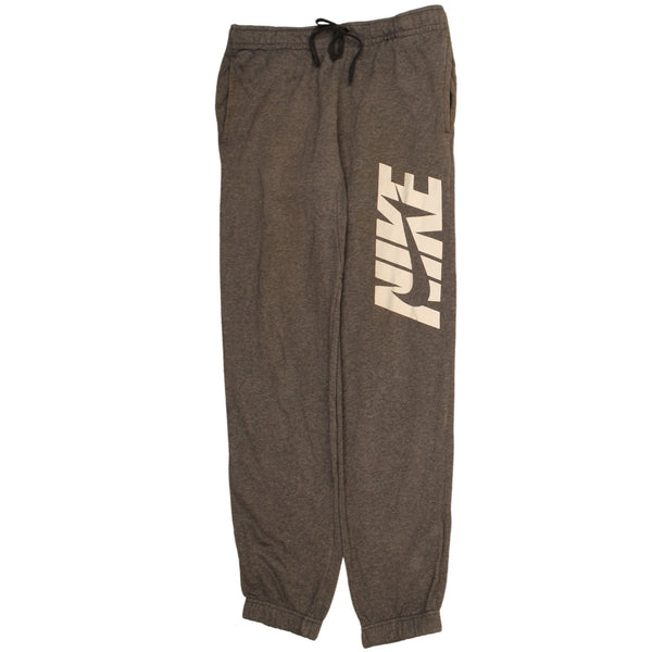 Nike 90's Swoosh Casual Joggers / Sweatpants Medium Grey