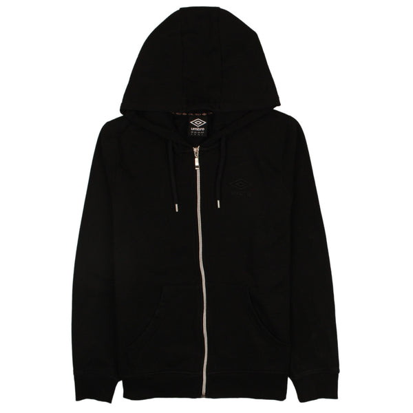 Umbro 90's Sportswear Full Zip Up Hoodie Medium Black