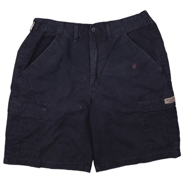 Wrangler 90's Cargo Pockets Shorts 32 Navy Blue