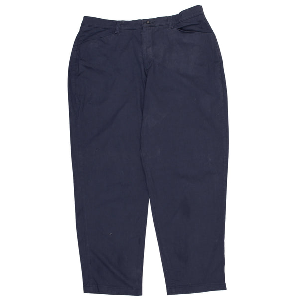 Lee 90's Straight Leg Baggy Trousers / Pants 38 Navy Blue