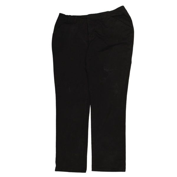 Lee 90's Straight Leg Baggy Trousers / Pants 36 Black