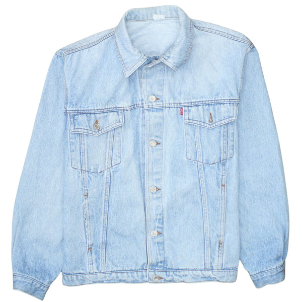 Levi Strauss &Co 90's Plain Button Up Denim Jacket Large  Blue