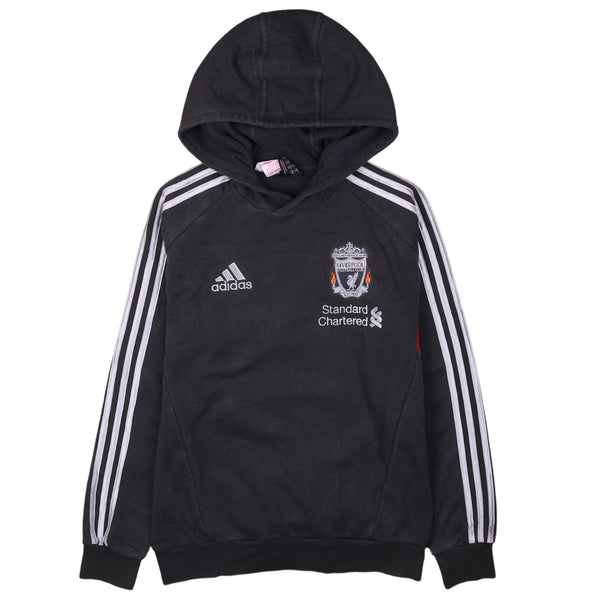 Adidas 90's Liverpool Training Pullover Hoodie XLarge Grey